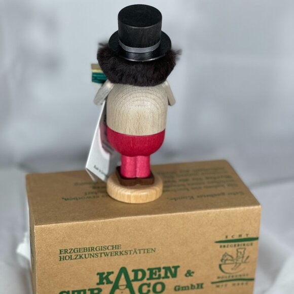 Kaden & Straco VINTAGE GmbH NIB German Wood GIGOLO Incense Smoker, 6" Tall - Picture 3 of 6